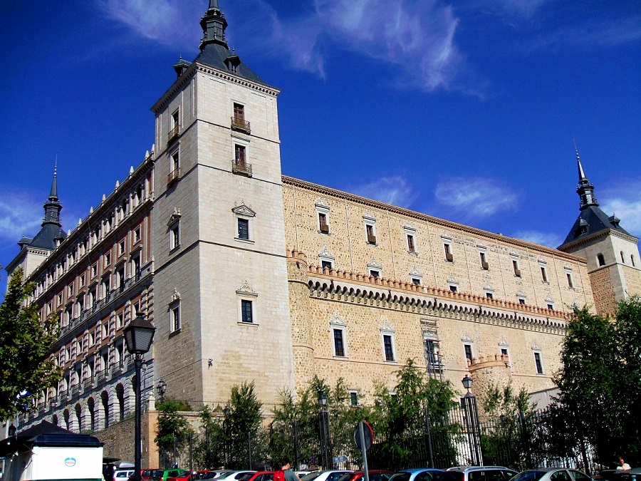 Fachada exterior Alcázar de Toledo//Edad Media cristiana
